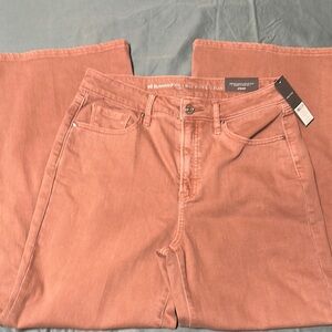 Chico's Pink High Rise Jeans with Relaxed Fit